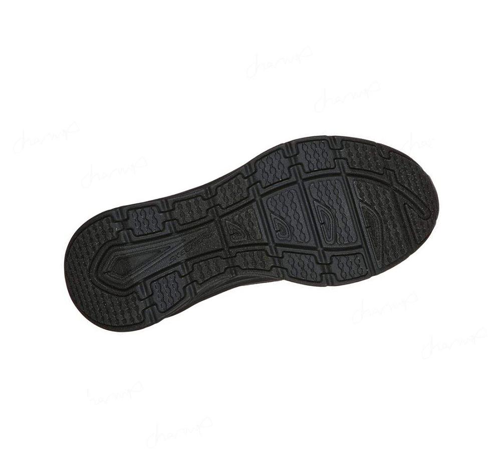 Zapatillas Sin Cordones Skechers Relaxed Fit: D'Lux Walker - Quick Upgrade Mujer Negras | T05AL_AR