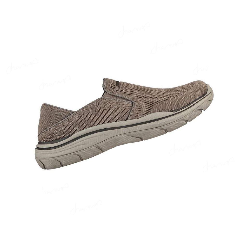 Zapatillas Sin Cordones Skechers Relaxed Fit: Expected 2.0 - Demar Hombre Marrones | T11AC_AR