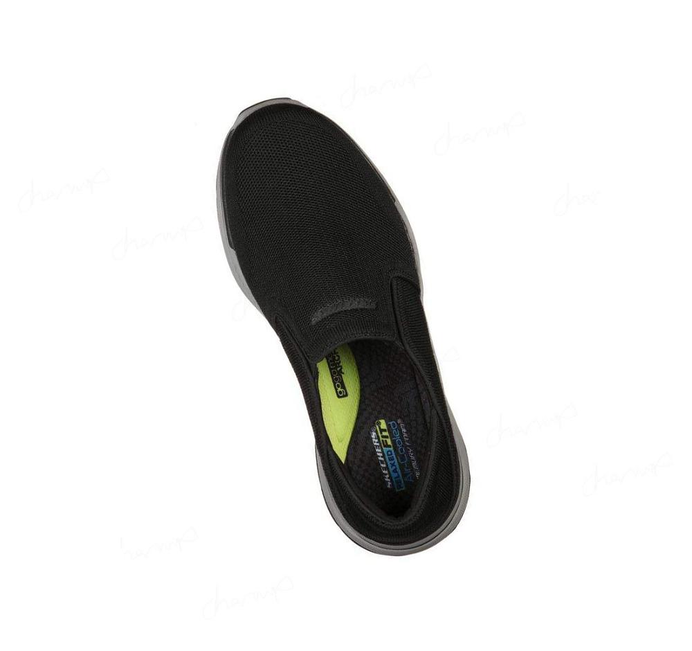 Zapatillas Sin Cordones Skechers Relaxed Fit: Expected 2.0 - Demar Hombre Negras | T1250_AR