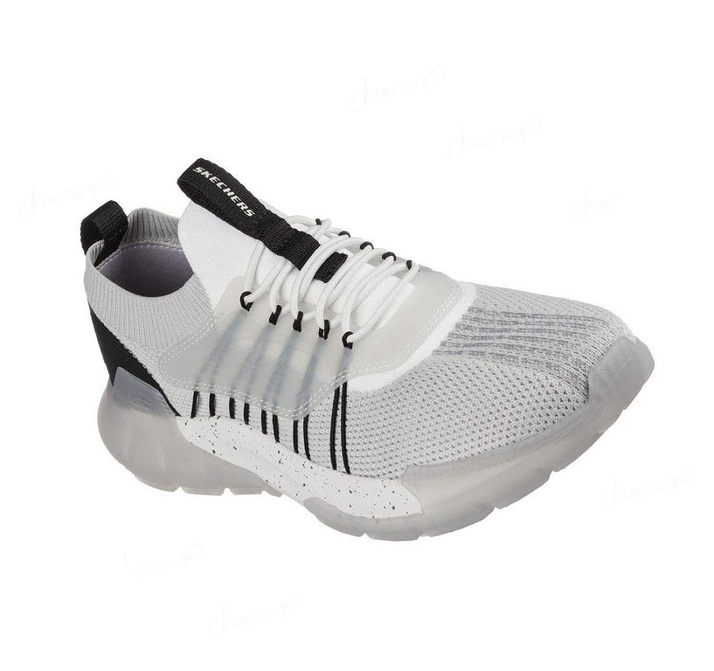 Zapatillas Sin Cordones Skechers Relaxed Fit: Romello - Varsper Hombre Gris Claro | T225D_AR