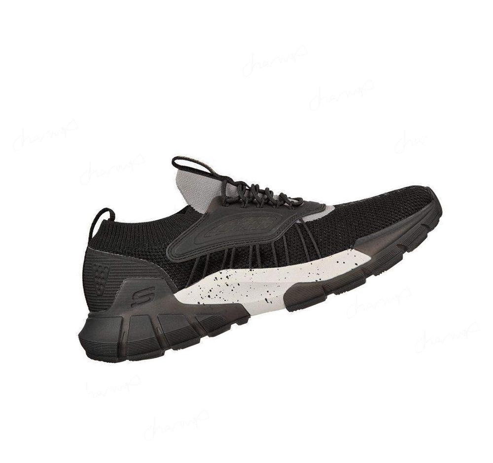 Zapatillas Sin Cordones Skechers Relaxed Fit: Romello - Varsper Hombre Negras | T23TX_AR