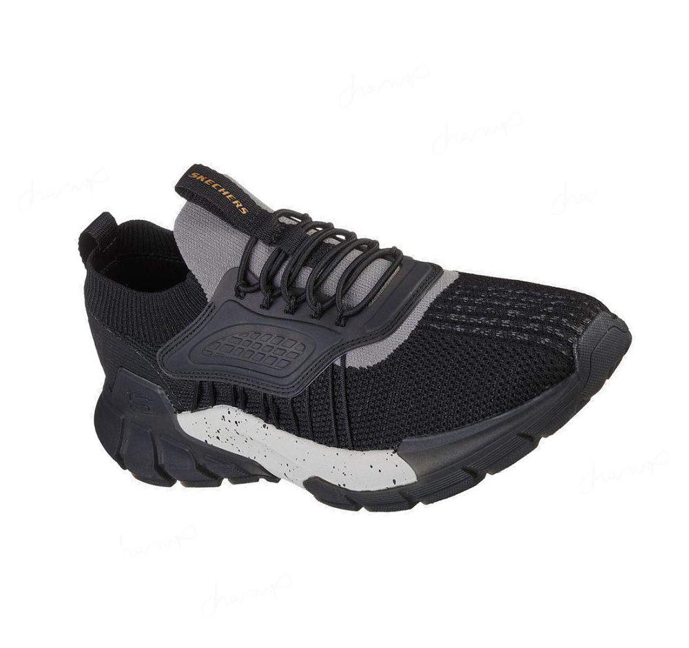 Zapatillas Sin Cordones Skechers Relaxed Fit: Romello - Varsper Hombre Negras | T23TX_AR