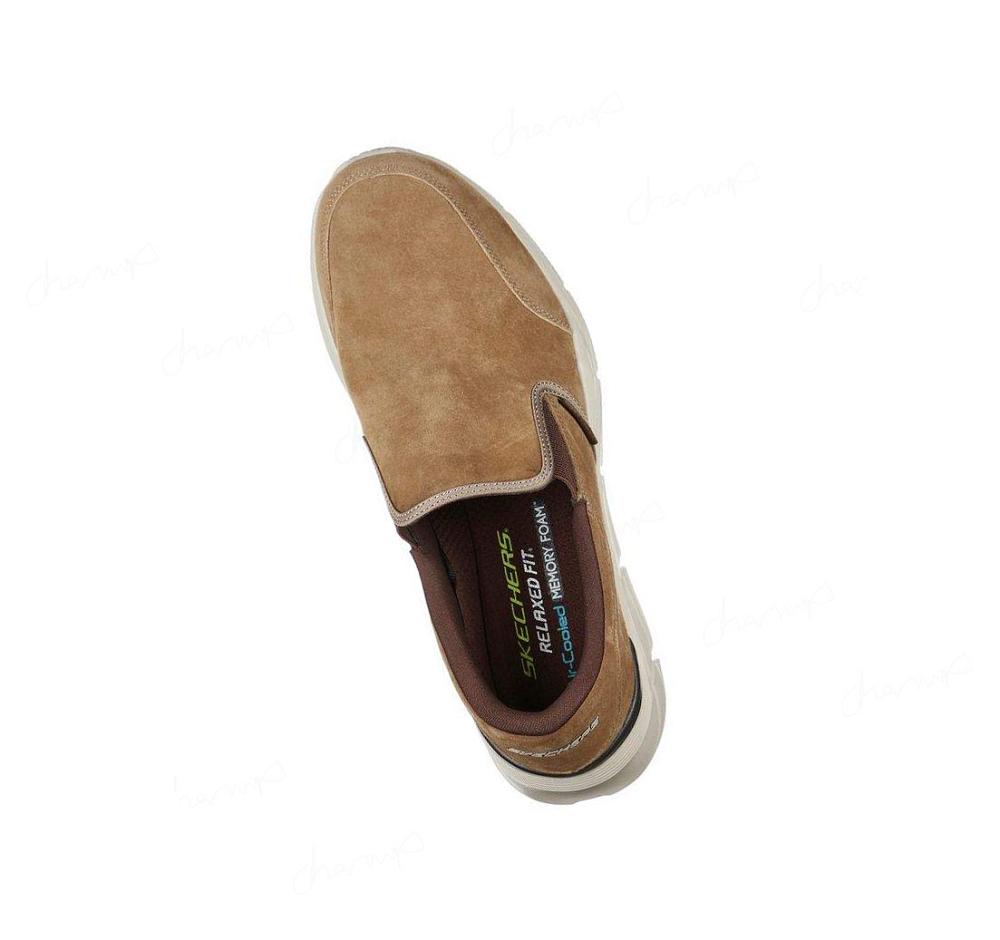 Zapatillas Sin Cordones Skechers Relaxed Fit: Equalizer 4.0 - Myrko Hombre Marrones | T589D_AR