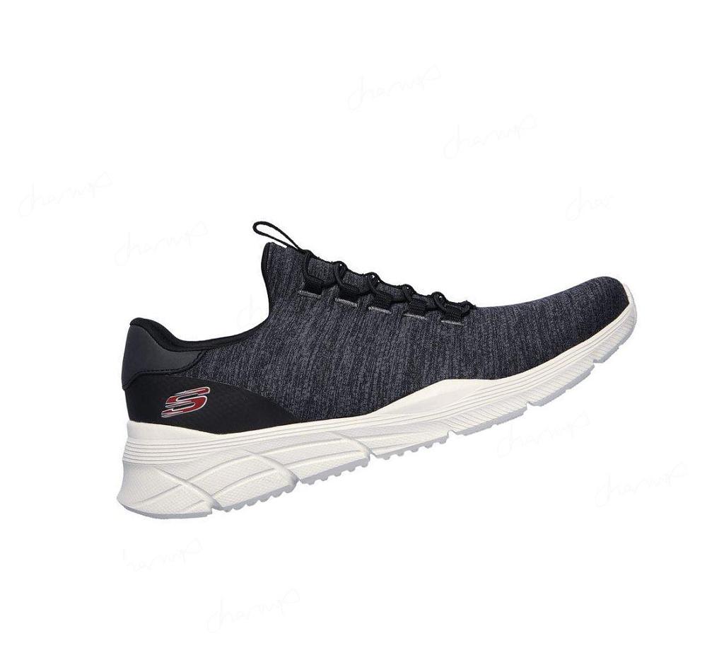 Zapatillas Sin Cordones Skechers Relaxed Fit: Equalizer 4.0 - Voltis Hombre Negras Gris | TT89B_AR