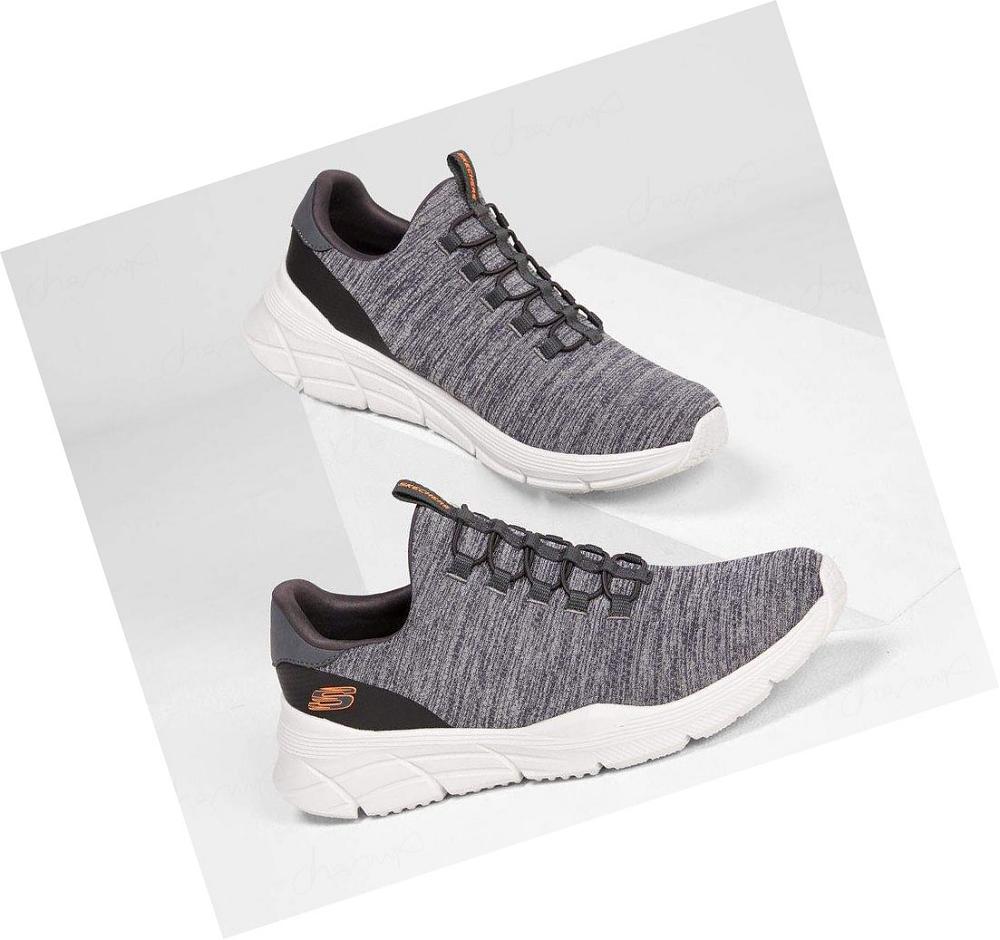 Zapatillas Sin Cordones Skechers Relaxed Fit: Equalizer 4.0 - Voltis Hombre Gris | TT8T8_AR