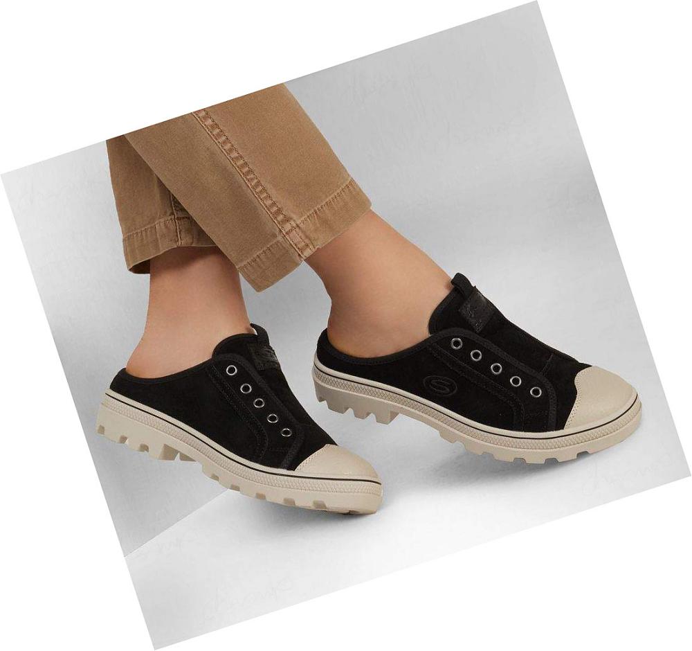 Zapatillas Sin Cordones Skechers Roadies - Cozy Goes Mujer Negras | 3T99P_AR