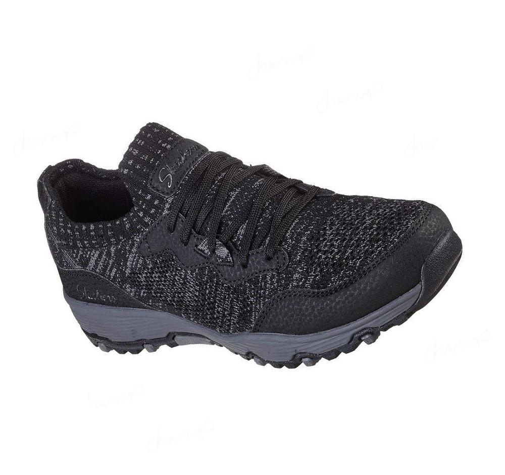 Zapatillas Sin Cordones Skechers Seager Hiker - Sunny Dream Mujer Negras Gris | 3688B_AR