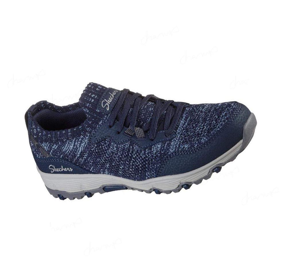 Zapatillas Sin Cordones Skechers Seager Hiker - Sunny Dream Mujer Azul Marino | 3T38R_AR