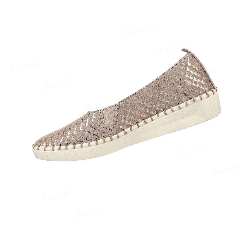 Zapatillas Sin Cordones Skechers Sepulveda 2.0 - Summer Sheen Mujer Marrones | AT96L_AR