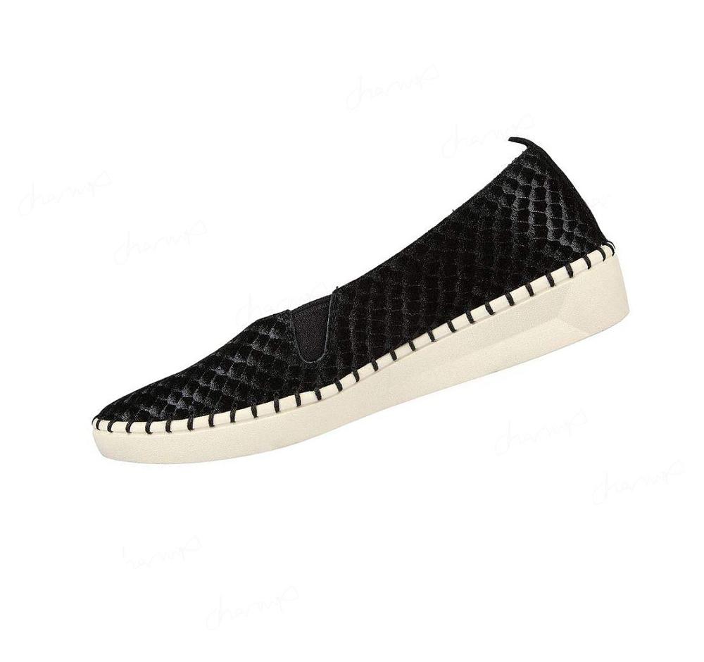 Zapatillas Sin Cordones Skechers Sepulveda 2.0 - Summer Sheen Mujer Negras | ATT1B_AR