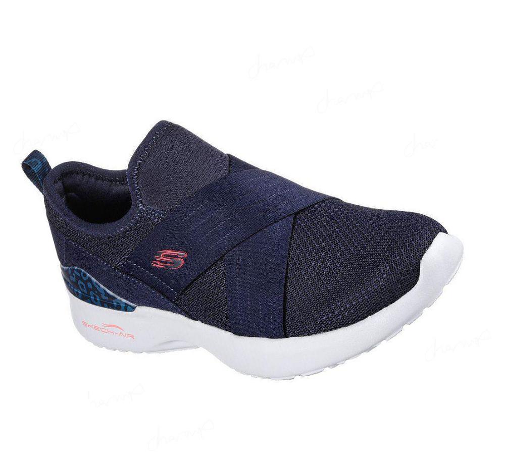 Zapatillas Sin Cordones Skechers Skech-Air Dynamight - Nature\'s View Mujer Azul Marino | 3898A_AR