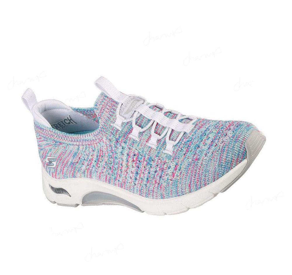 Zapatillas Sin Cordones Skechers Skech-Air Arch Fit Mujer Blancas Multicolor | 6A38C_AR