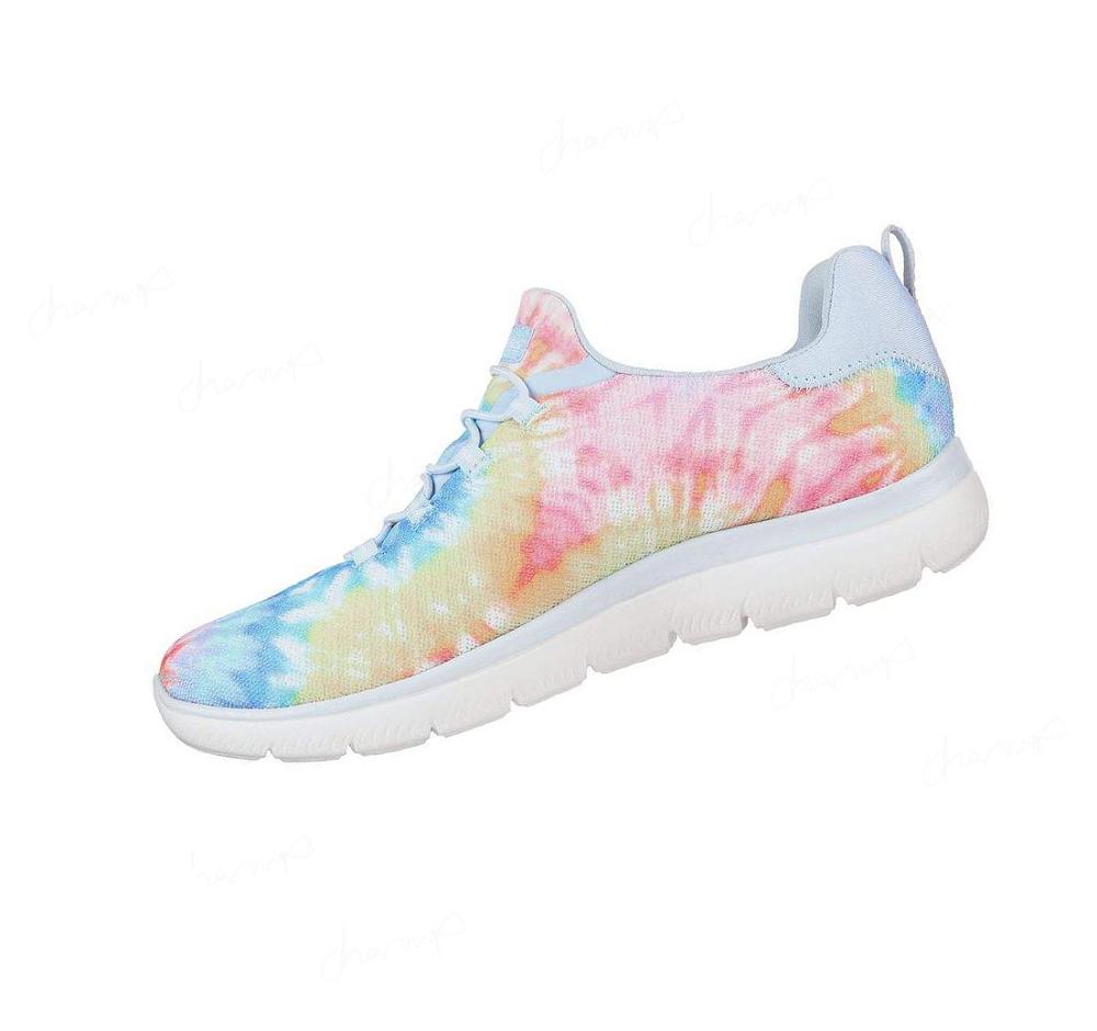 Zapatillas Sin Cordones Skechers Summits - Vivid Views Mujer Multicolor | I02AS_AR