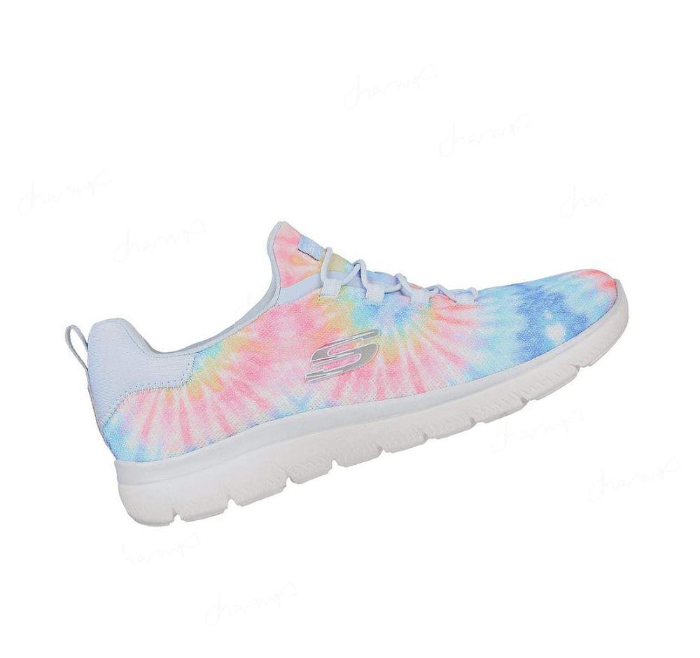 Zapatillas Sin Cordones Skechers Summits - Vivid Views Mujer Multicolor | I02AS_AR