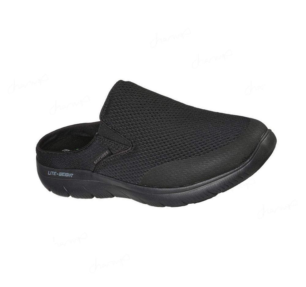 Zapatillas Sin Cordones Skechers Summits - Vindicator Hombre Negras | T8893_AR