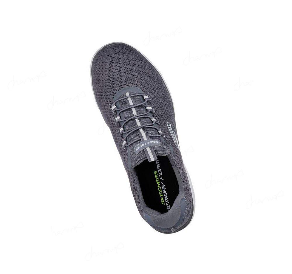 Zapatillas Sin Cordones Skechers Summits Hombre Gris | T912L_AR