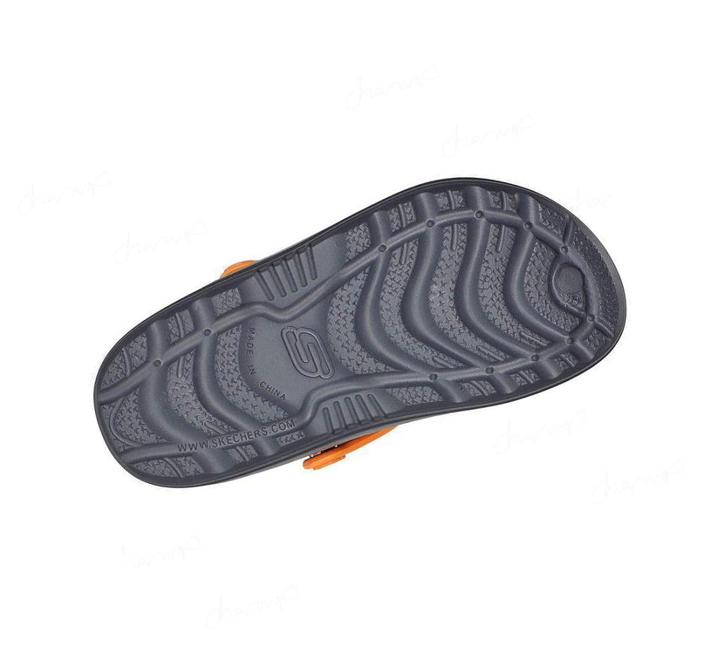 Zapatillas Sin Cordones Skechers Swifters II Niño Gris Naranjas | T680S_AR