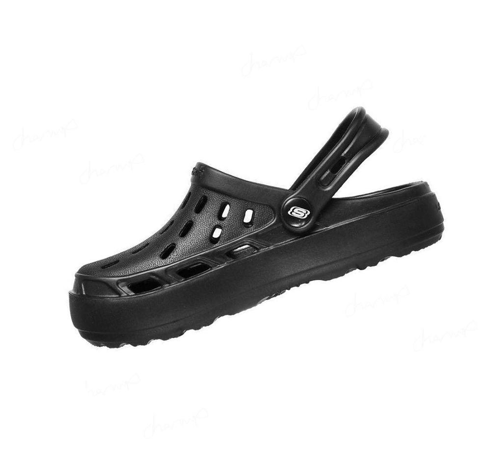 Zapatillas Sin Cordones Skechers Swifters Niño Negras | T6T8L_AR