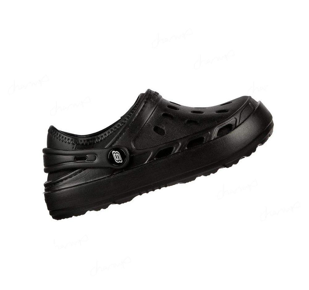 Zapatillas Sin Cordones Skechers Swifters II - Be Warmer Forro Niño Negras | TT03A_AR