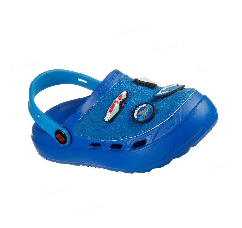 Zapatillas Sin Cordones Skechers Swifters - Hydro-Bits Niño Azules | TT51P_AR