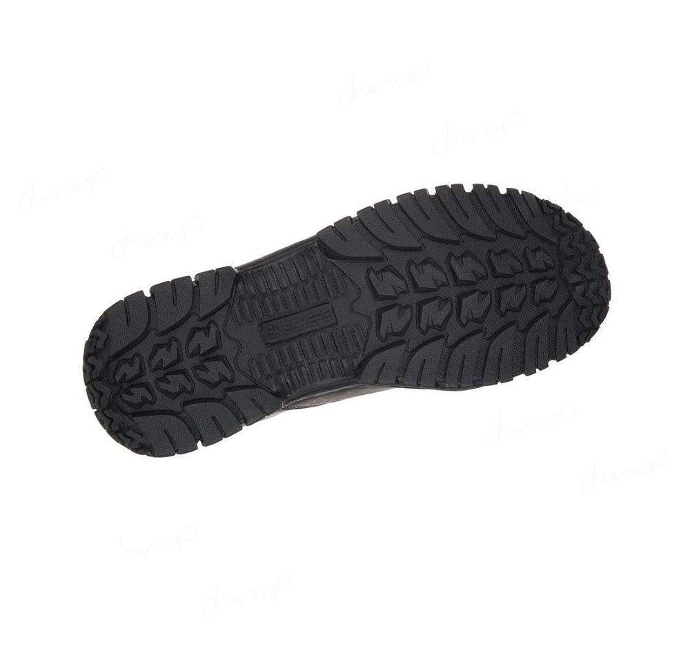 Zapatillas Sin Cordones Skechers Trabajo Relaxed Fit: Hartan ST Hombre Negras | 355TG_AR