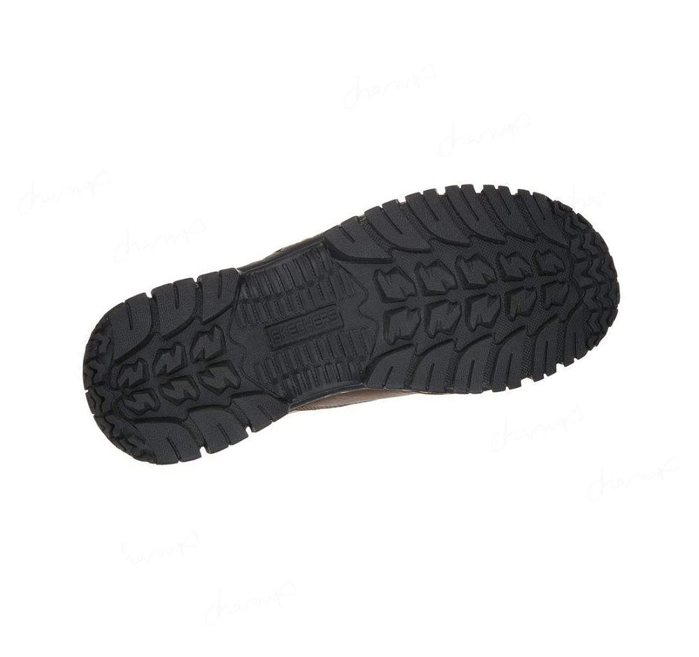 Zapatillas Sin Cordones Skechers Trabajo Relaxed Fit: Hartan ST Hombre Marrones | 35A3A_AR