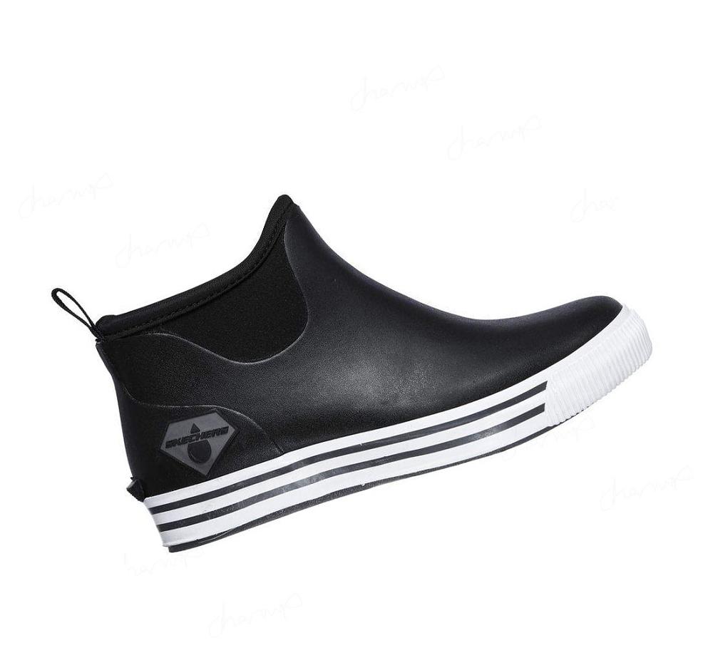 Zapatillas Sin Cordones Skechers Trabajo: Moltke WP Hombre Negras | 360TE_AR