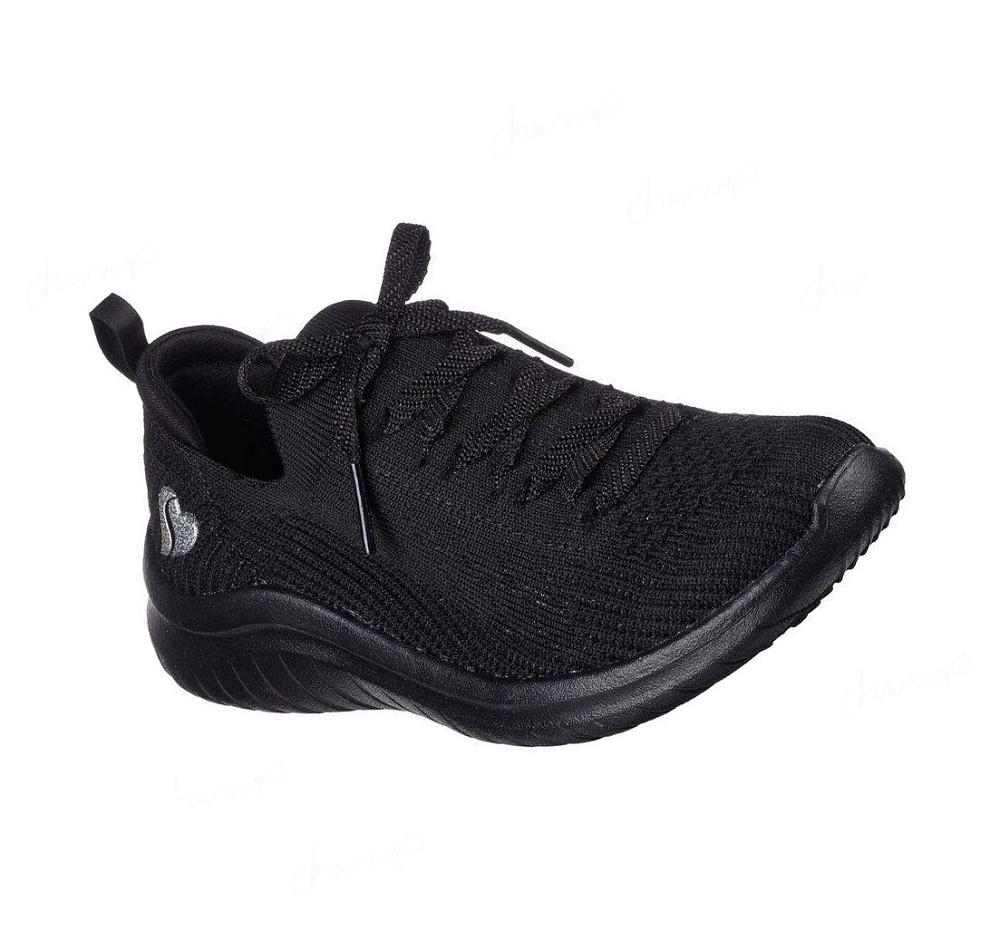 Zapatillas Sin Cordones Skechers Ultra Flex 2.0 - Classic Niña Negras | 56A5P_AR