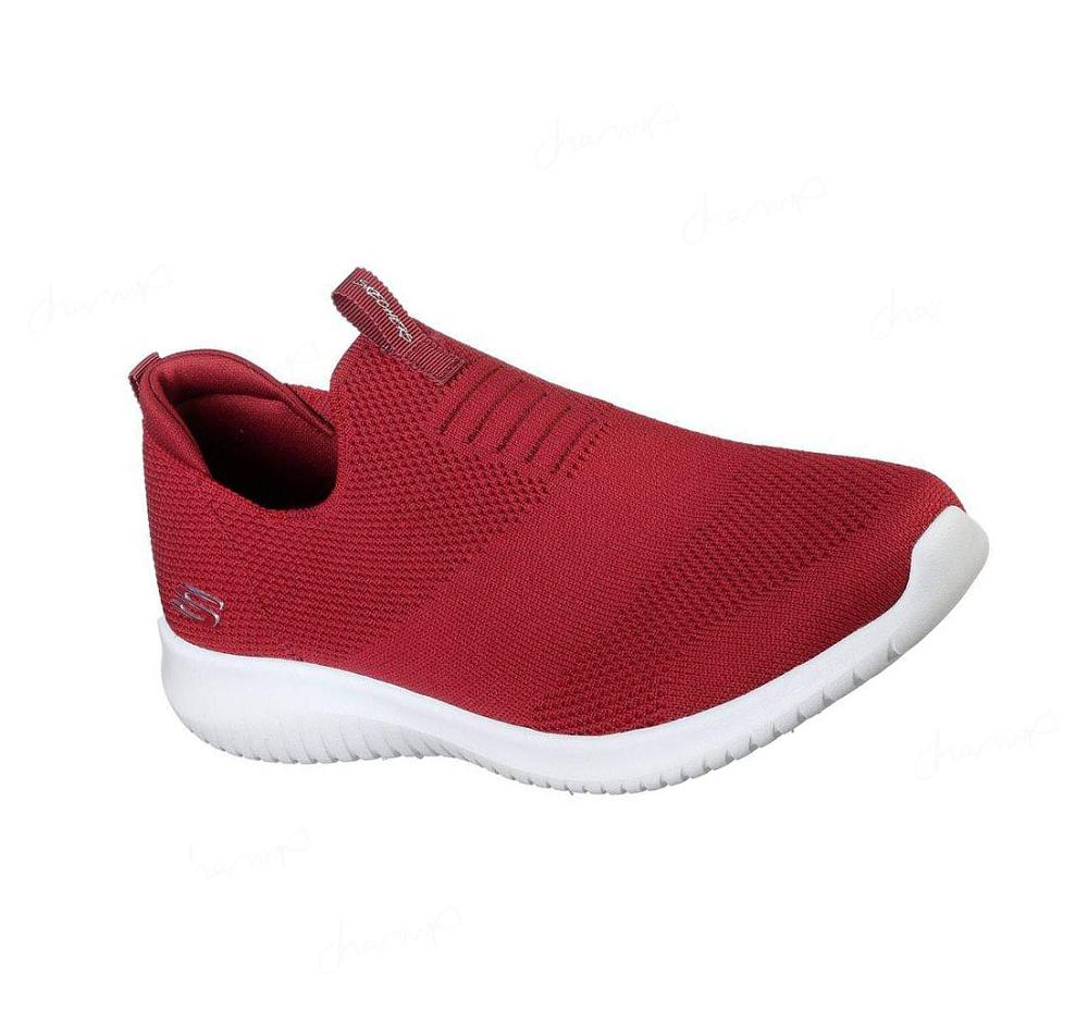 Zapatillas Sin Cordones Skechers Ultra Flex - First Take Mujer Rojas | 65138_AR