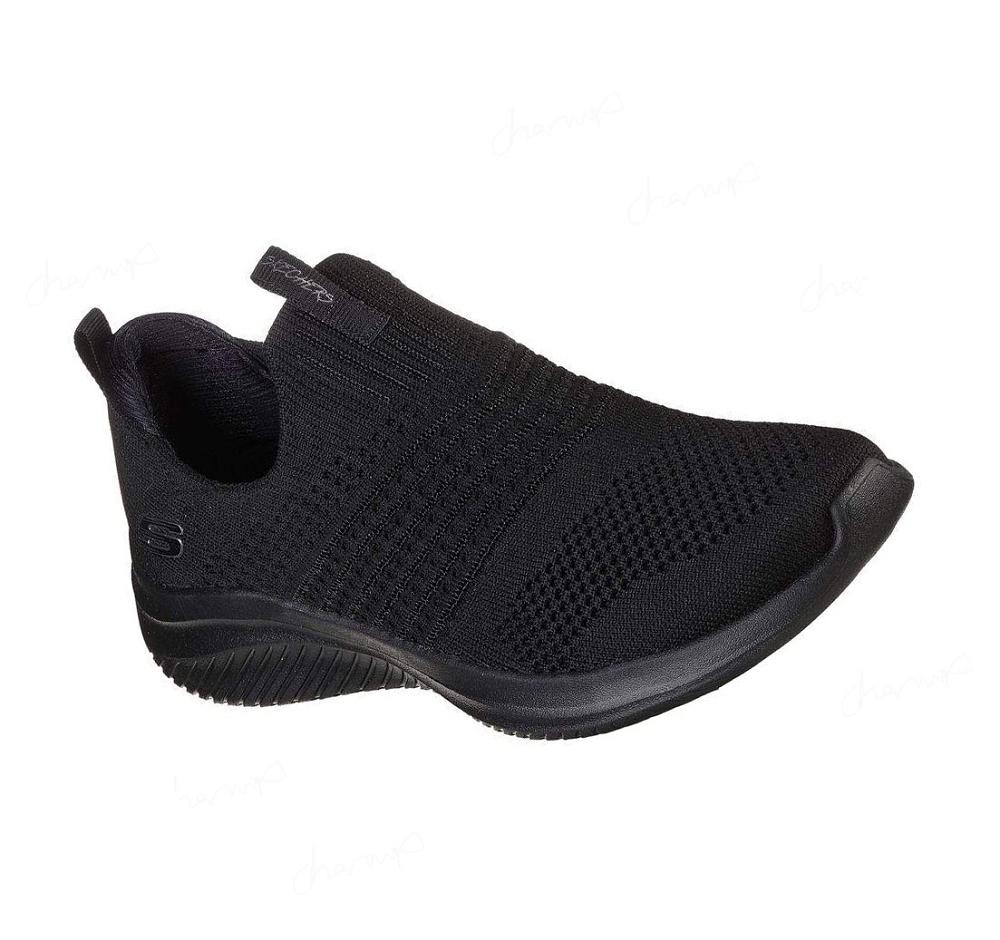 Zapatillas Sin Cordones Skechers Ultra Flex 3.0 - Classy Charm Mujer Negras | 6838A_AR