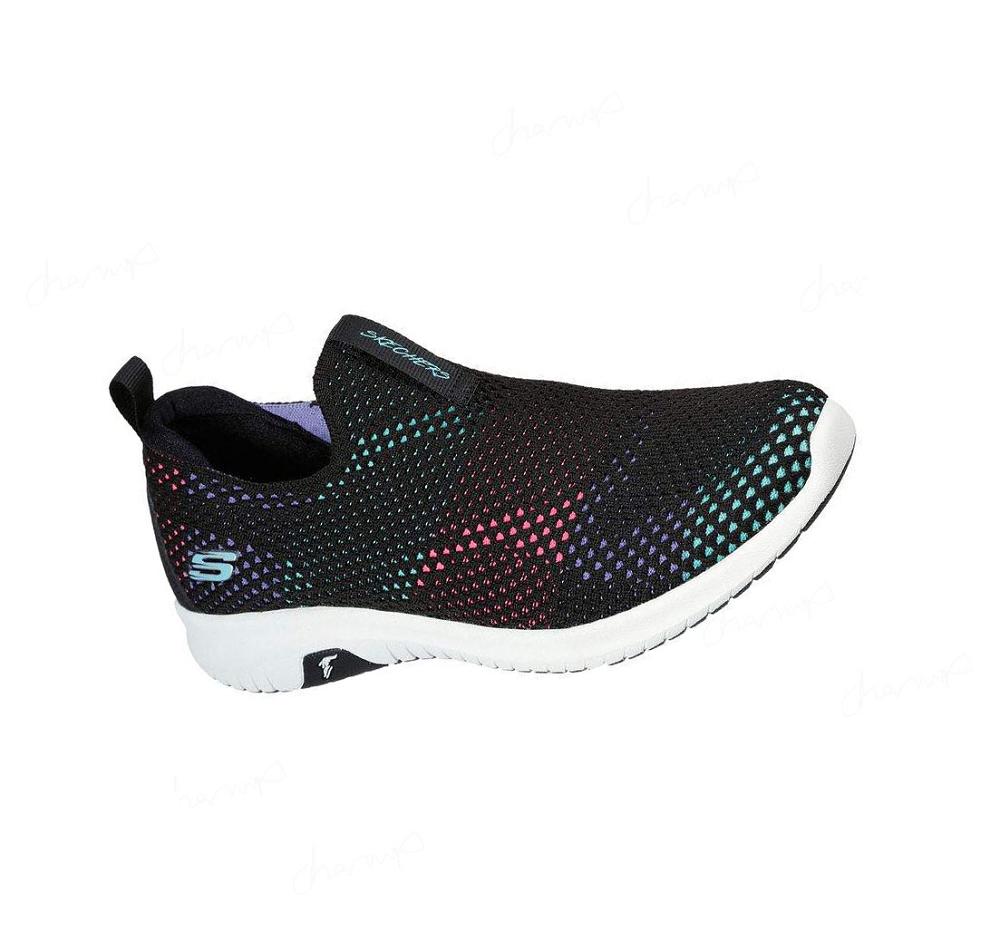 Zapatillas Sin Cordones Skechers Ultra Flex Prime - Wondrous Gain Mujer Negras Multicolor | 68T9B_AR