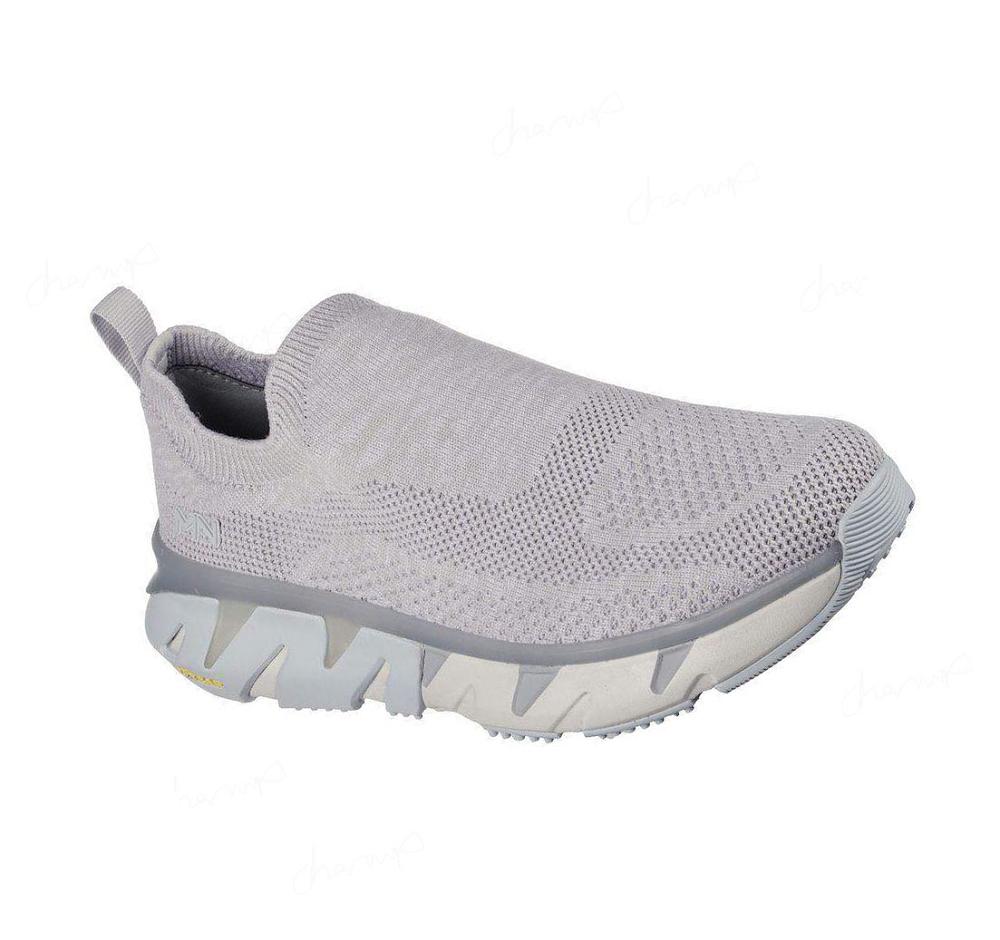 Zapatillas Sin Cordones Skechers Ziggy - Jola Mujer Gris | T0385_AR