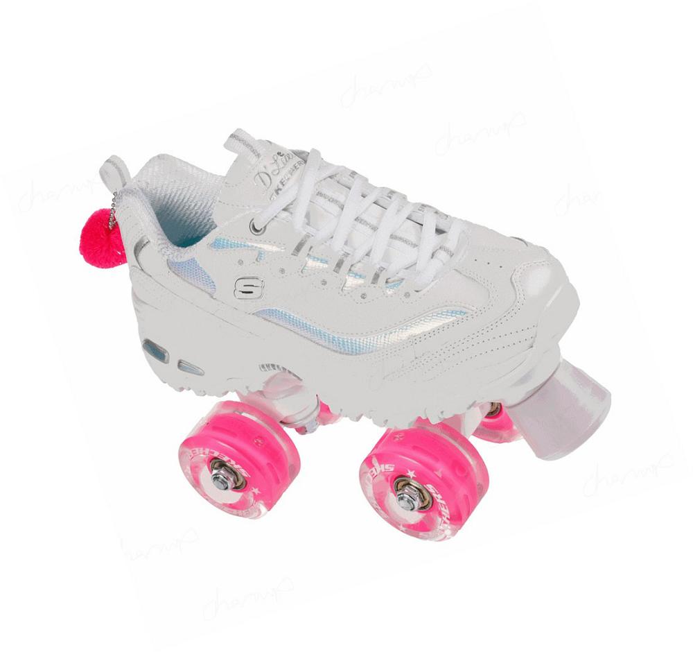 Zapatillas Skechers 4 Wheeler - Fly Cruiser Mujer Blancas | 659TE_AR