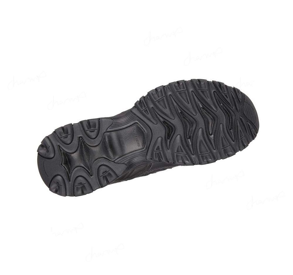 Zapatillas Skechers After Burn Memory Fit - Reprint Hombre Negras | 3950A_AR