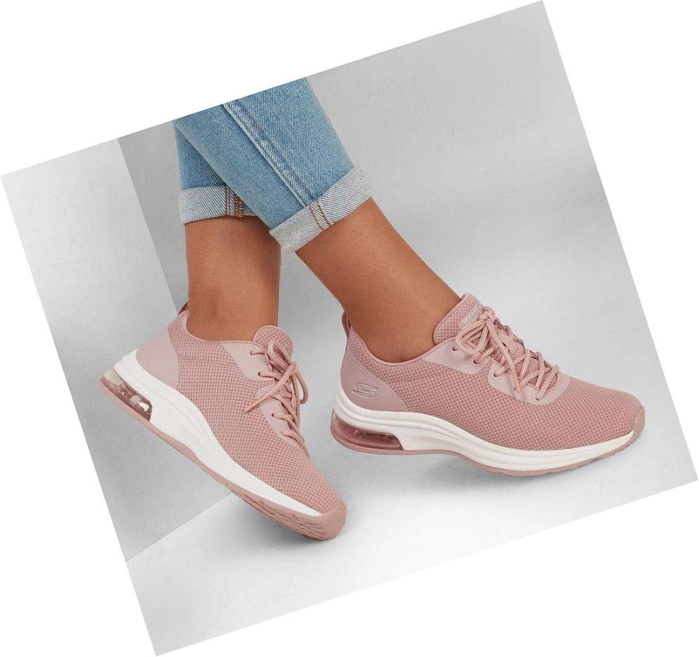 Zapatillas Skechers BOBS Deporte Pulse Air - Sassy Sauce Mujer Rosas | I2A8A_AR