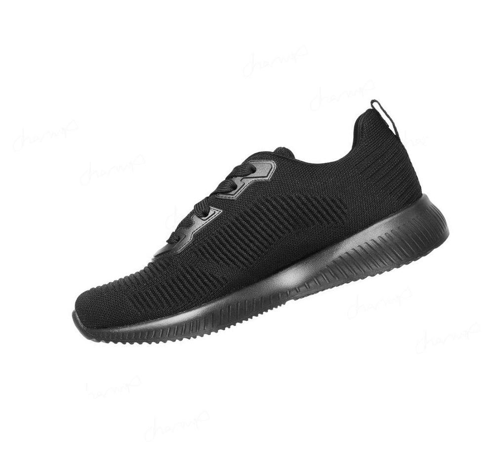 Zapatillas Skechers BOBS Deporte Squad - Tough Talk Mujer Negras | 6659P_AR