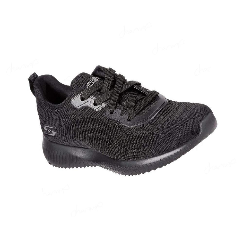 Zapatillas Skechers BOBS Deporte Squad - Tough Talk Mujer Negras | 66698_AR