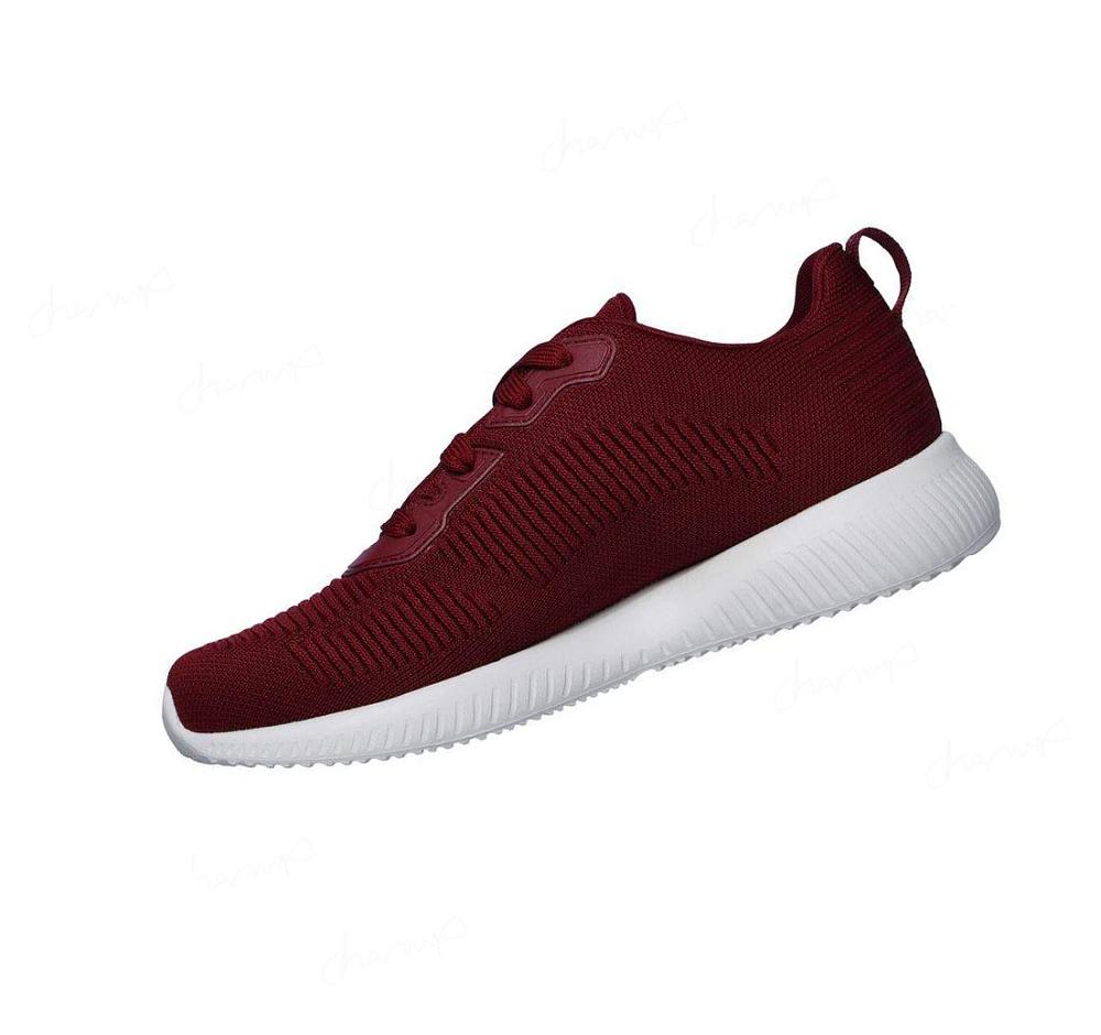 Zapatillas Skechers BOBS Deporte Squad - Tough Talk Mujer Rojas | 668AK_AR