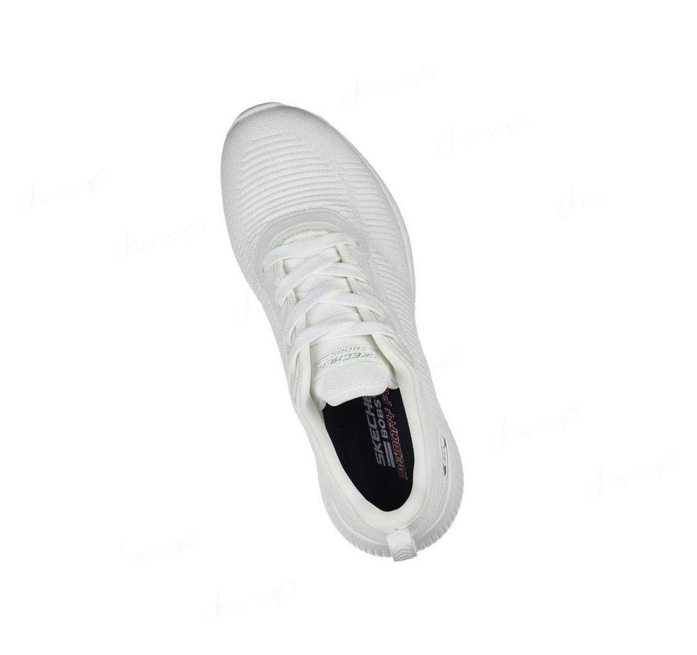 Zapatillas Skechers BOBS Deporte Squad - Tough Talk Mujer Blancas | IA23E_AR