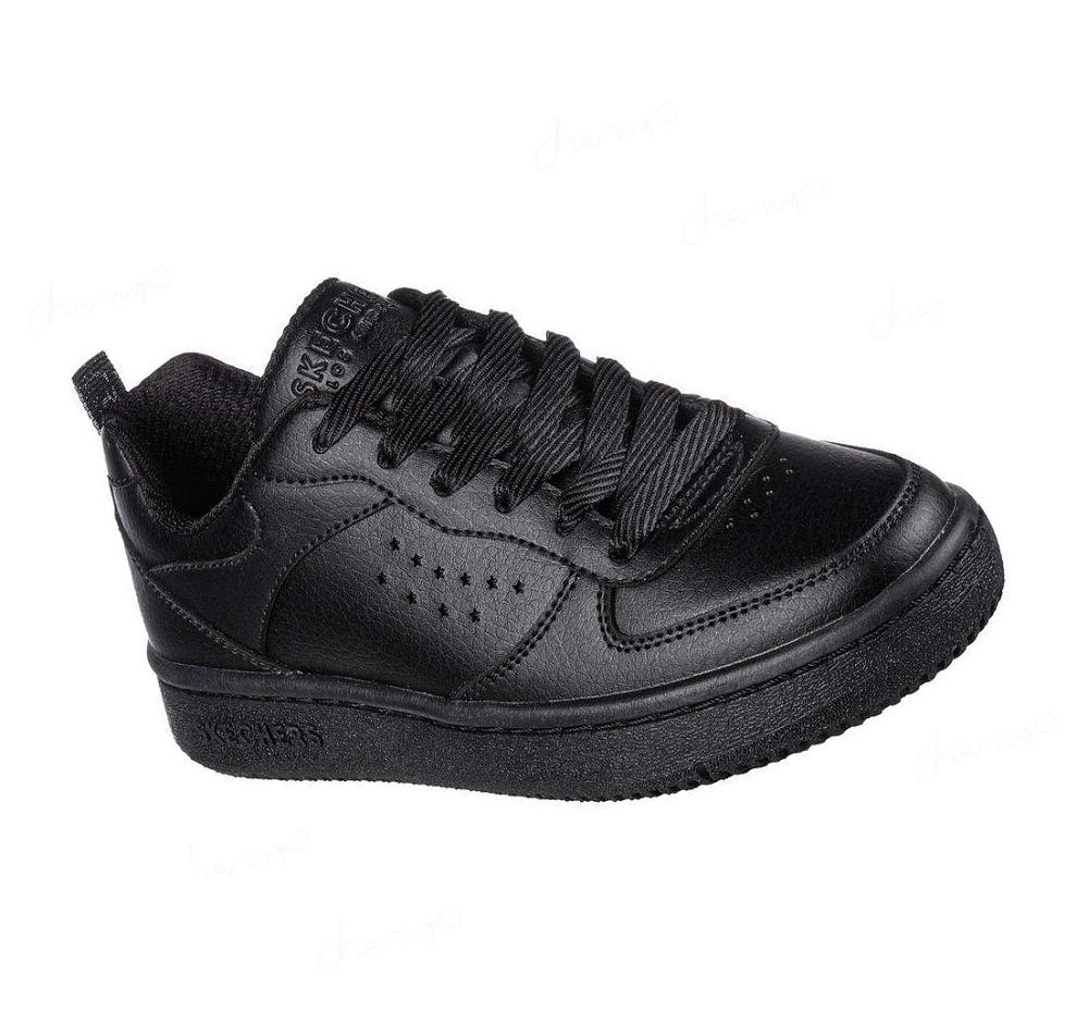 Zapatillas Skechers Court Squad - Pep Stars Niña Negras | 6020L_AR