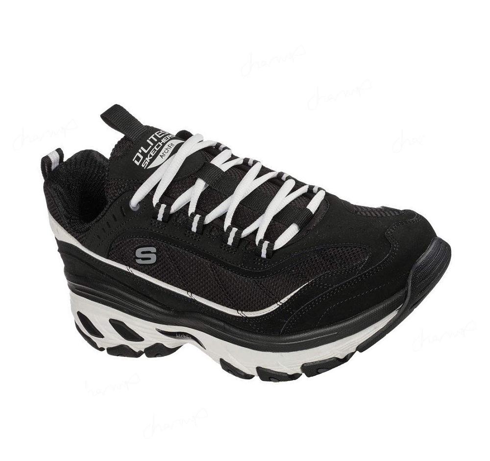 Zapatillas Skechers D\'Lites Arch Fit - Better Self Hombre Negras Gris | 55T53_AR