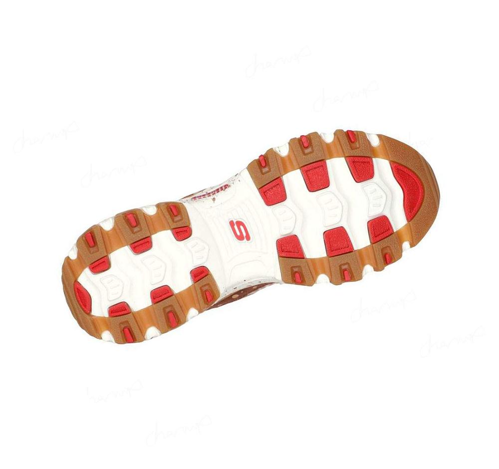 Zapatillas Skechers D'Lites - Gingerbread Mujer Marrones Marrones | A9T3A_AR