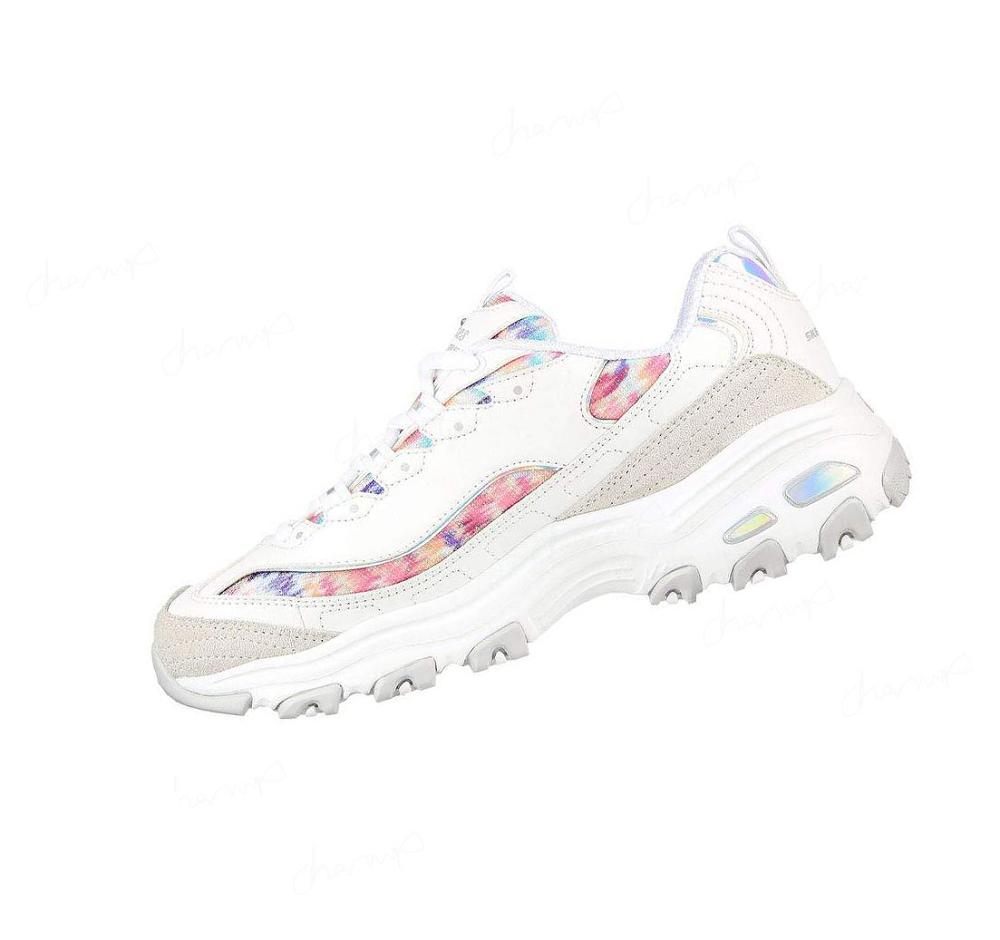 Zapatillas Skechers D'Lites - Majestic View Mujer Blancas Multicolor | T09TQ_AR