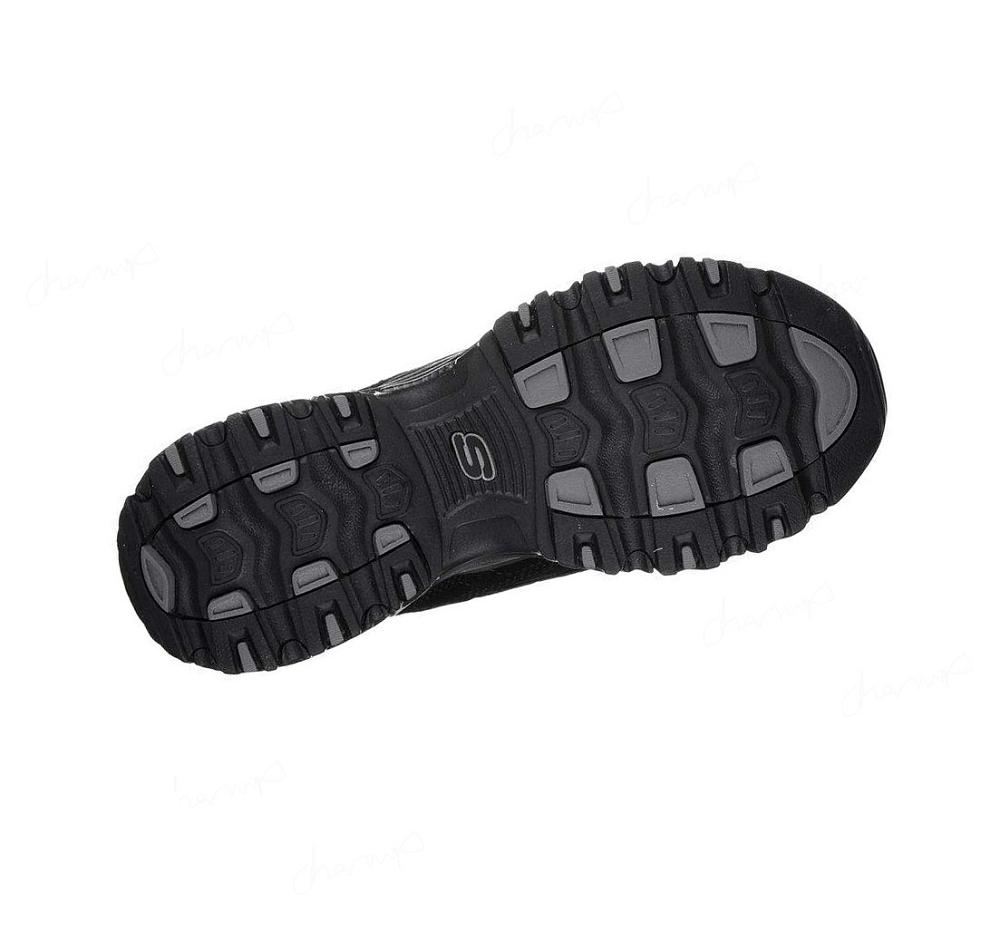 Zapatillas Skechers D'Lites - Play On Mujer Negras | I5980_AR