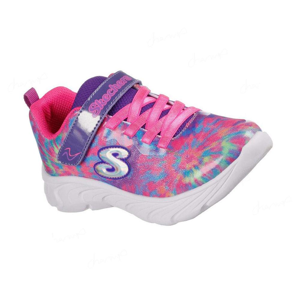 Zapatillas Skechers Dynamic Dash - Vivid Paint Niña Moradas Multicolor | TAA5X_AR