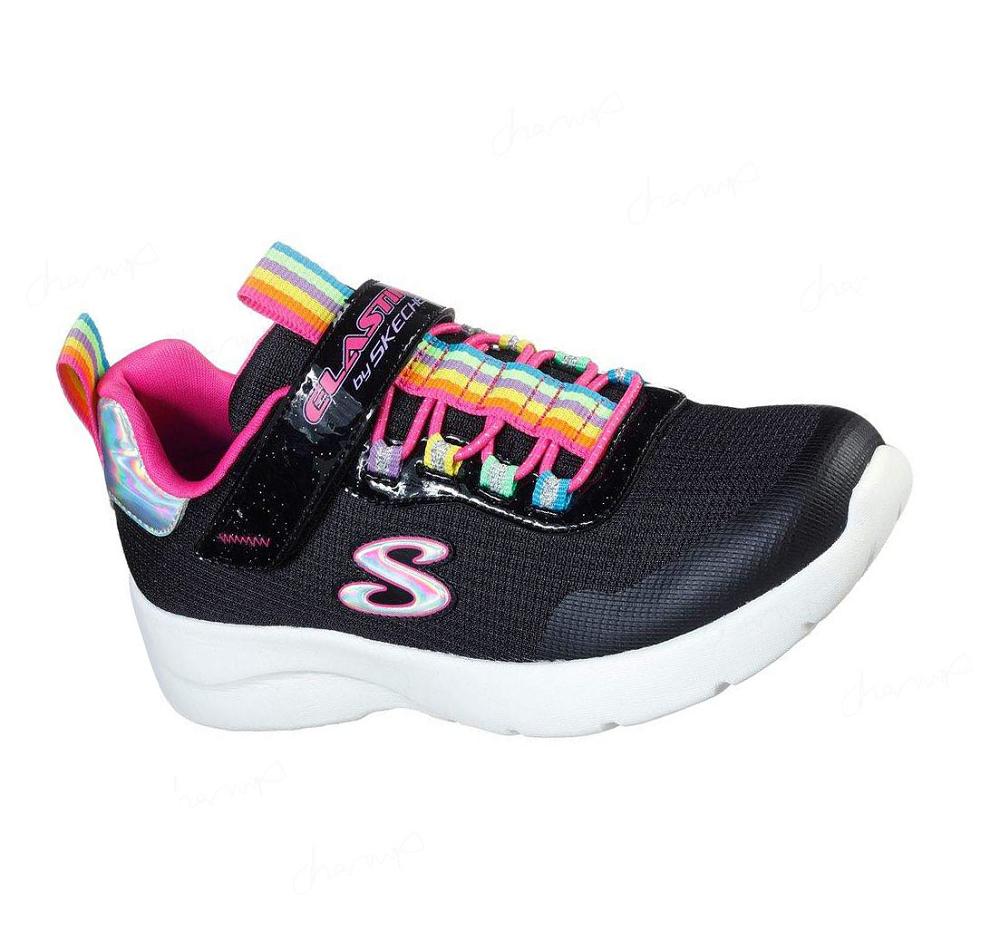 Zapatillas Skechers Dynamight 2.0 - Rockin\' Rainbow Niña Negras Multicolor | TAT0L_AR