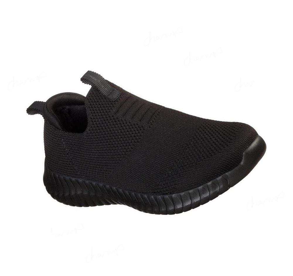 Zapatillas Skechers Elite Flex - Wasick Niño Negras | T953D_AR