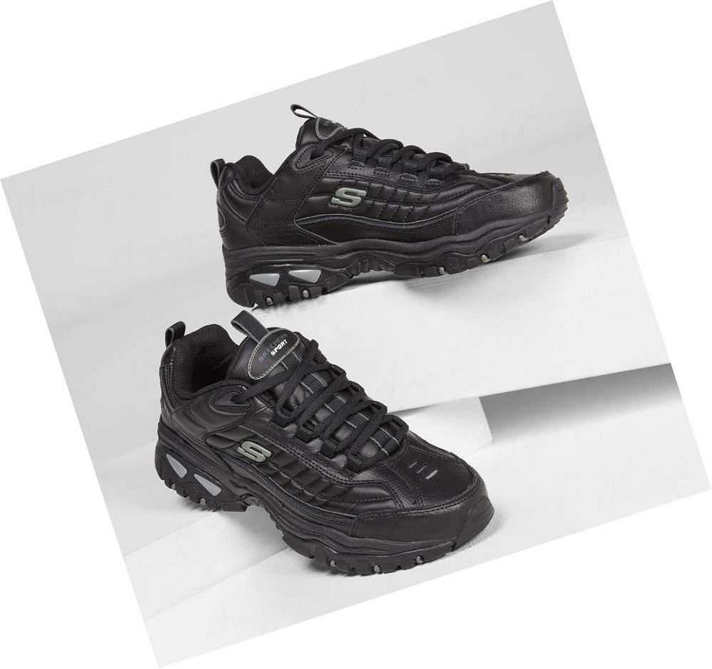 Zapatillas Skechers Energy - After Burn Hombre Negras | 3925Q_AR