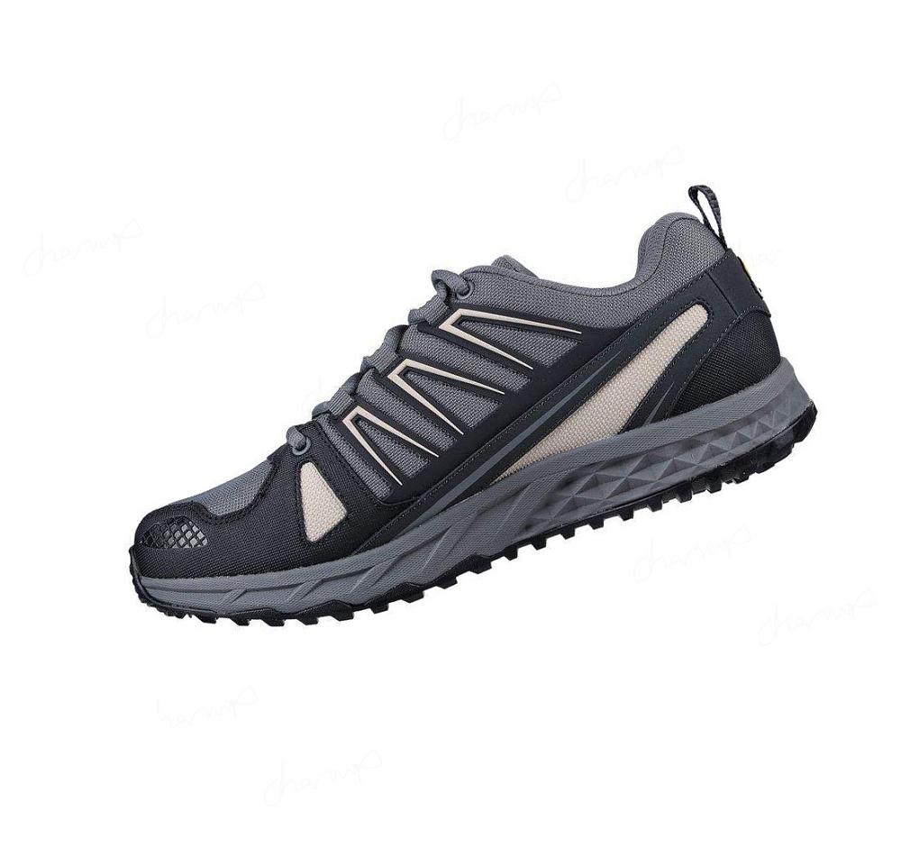 Zapatillas Skechers Escape Plan - Carretera Peak Hombre Gris Negras | A039X_AR