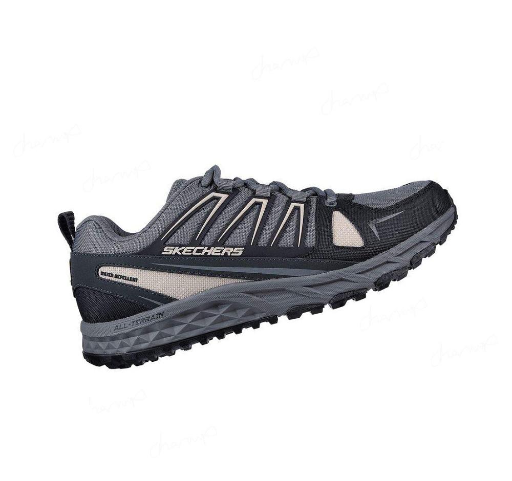 Zapatillas Skechers Escape Plan - Carretera Peak Hombre Gris Negras | A039X_AR